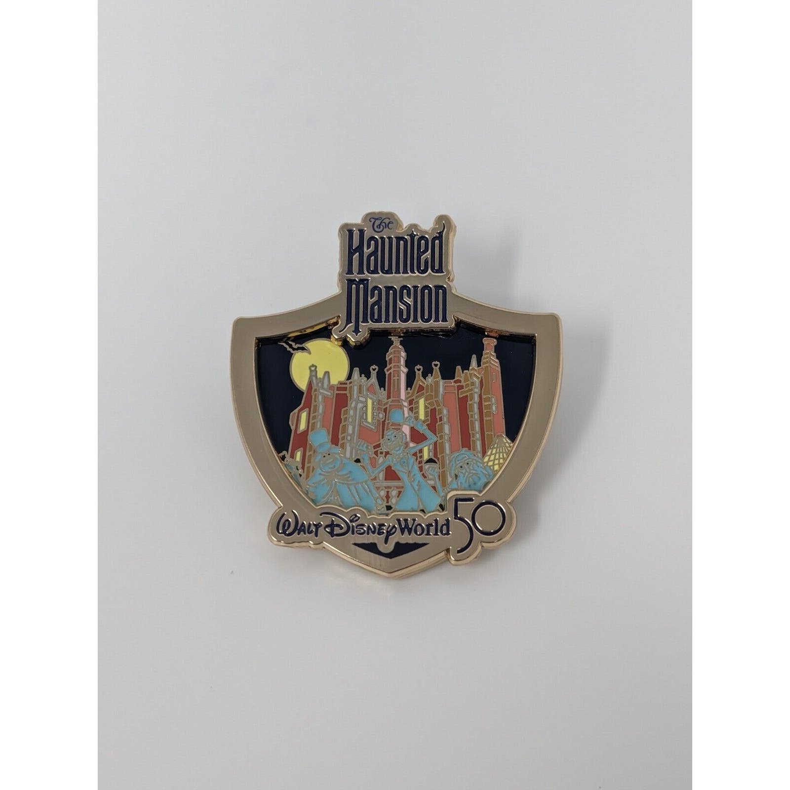 Haunted Mansion WDW 50th Anniversary Opening Day Attractions Disney LE –  WDW50