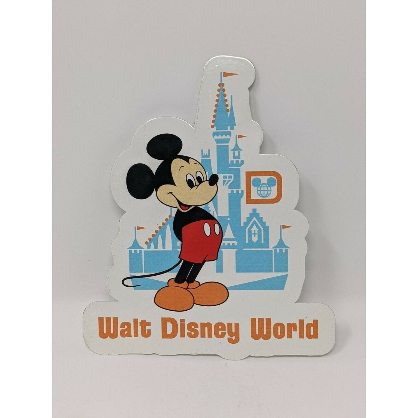 WDW 50th Anniversary Vault Collection Metal Sign Mickey Castle 1971 Disney World