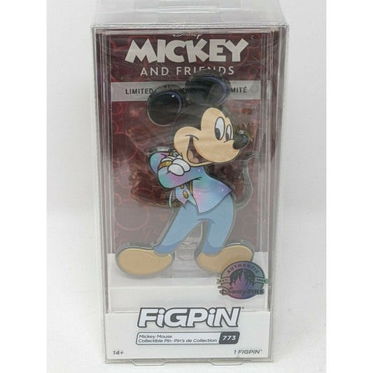 Mickey and Friends 50th Anniversary Mickey Mouse Figpin 773 Disney Parks LR Pin