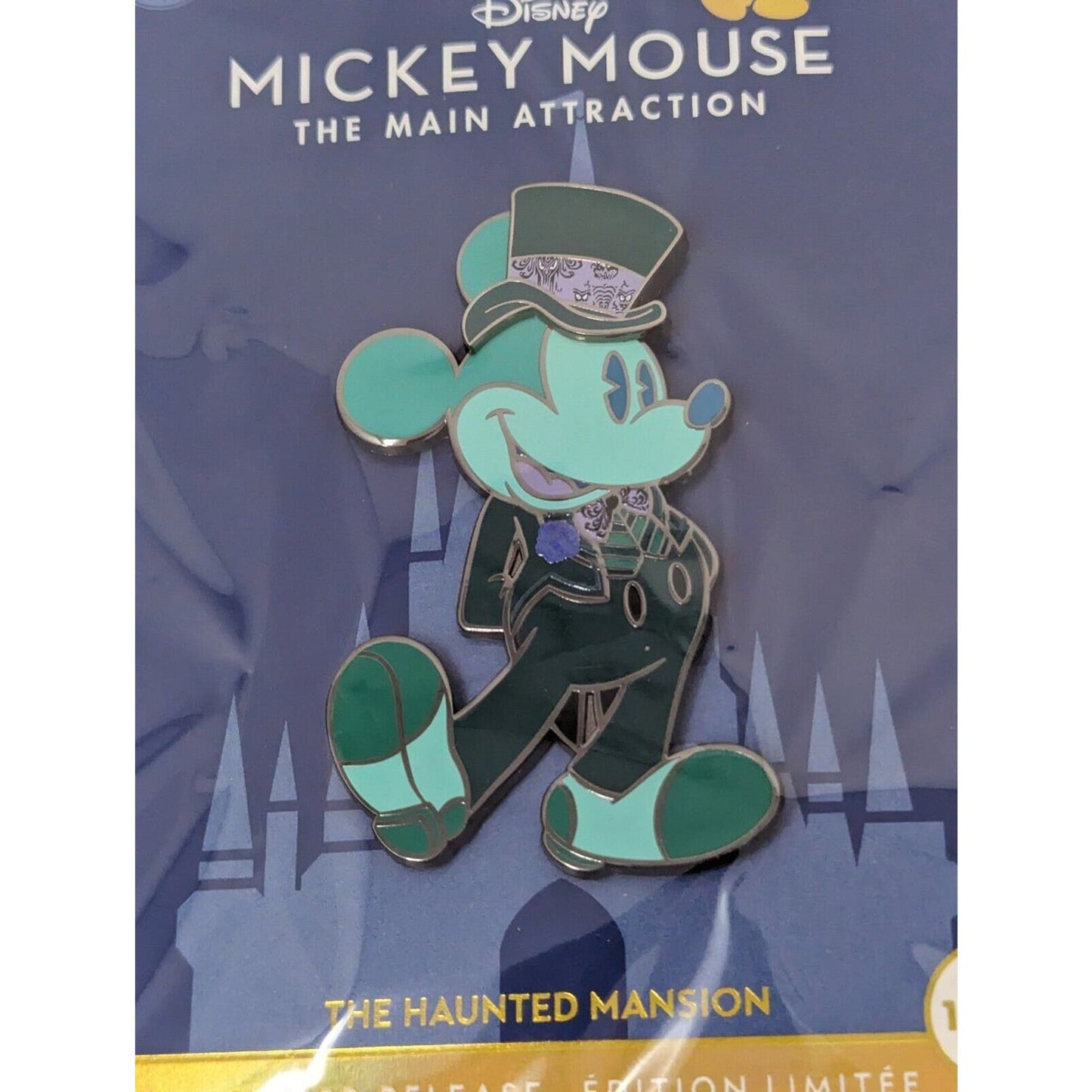 Mickey Mouse The Main Attraction The Haunted Mansion LR Pin 10/12