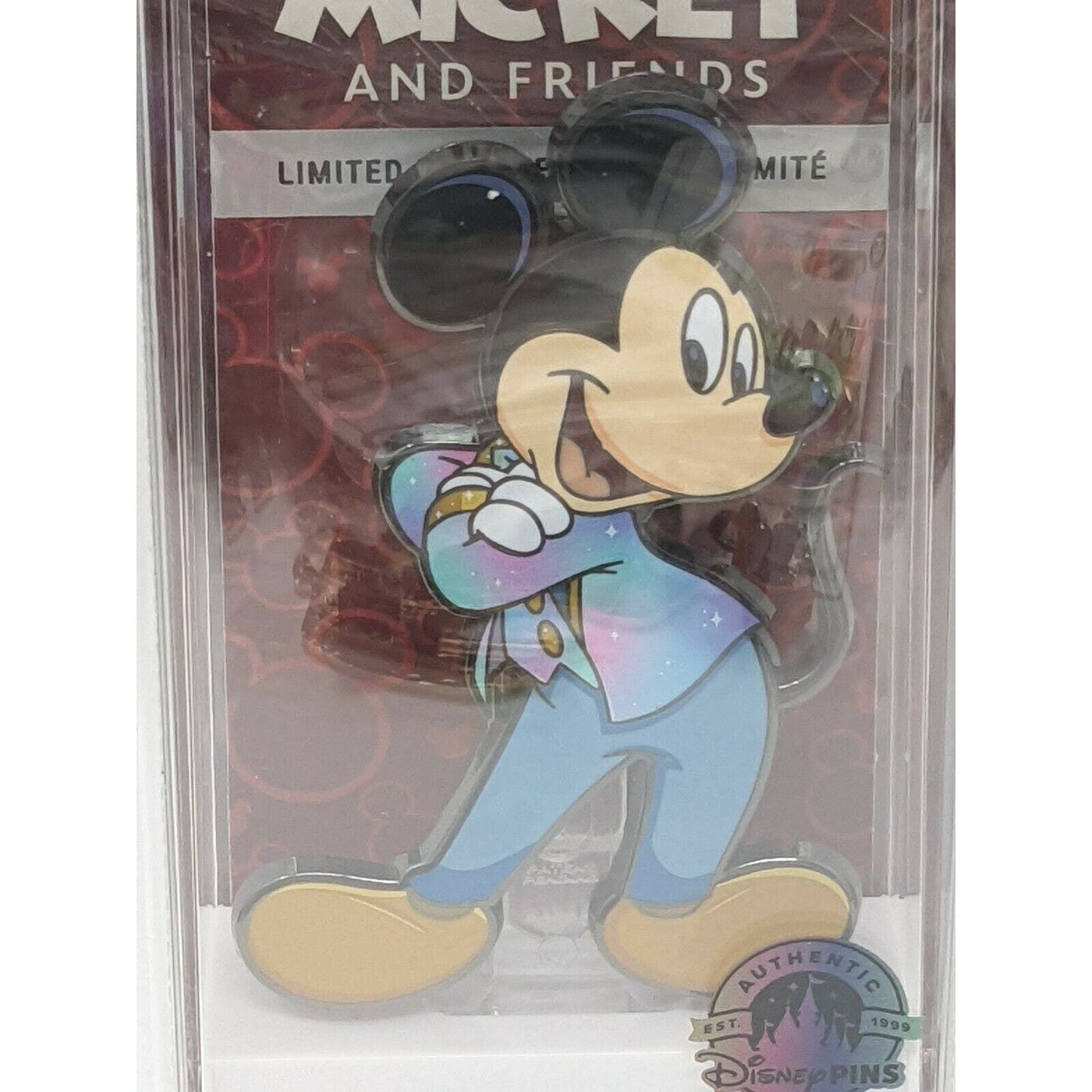 Mickey and Friends 50th Anniversary Mickey Mouse Figpin 773 Disney Parks LR Pin