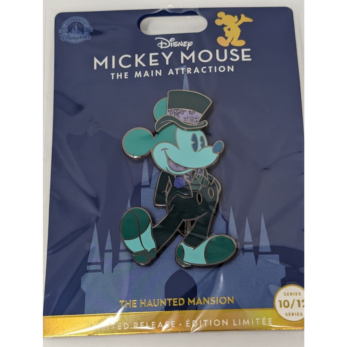 Mickey Mouse The Main Attraction The Haunted Mansion LR Pin 10/12