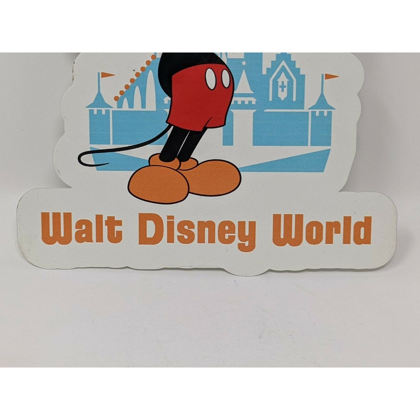 WDW 50th Anniversary Vault Collection Metal Sign Mickey Castle 1971 Disney World