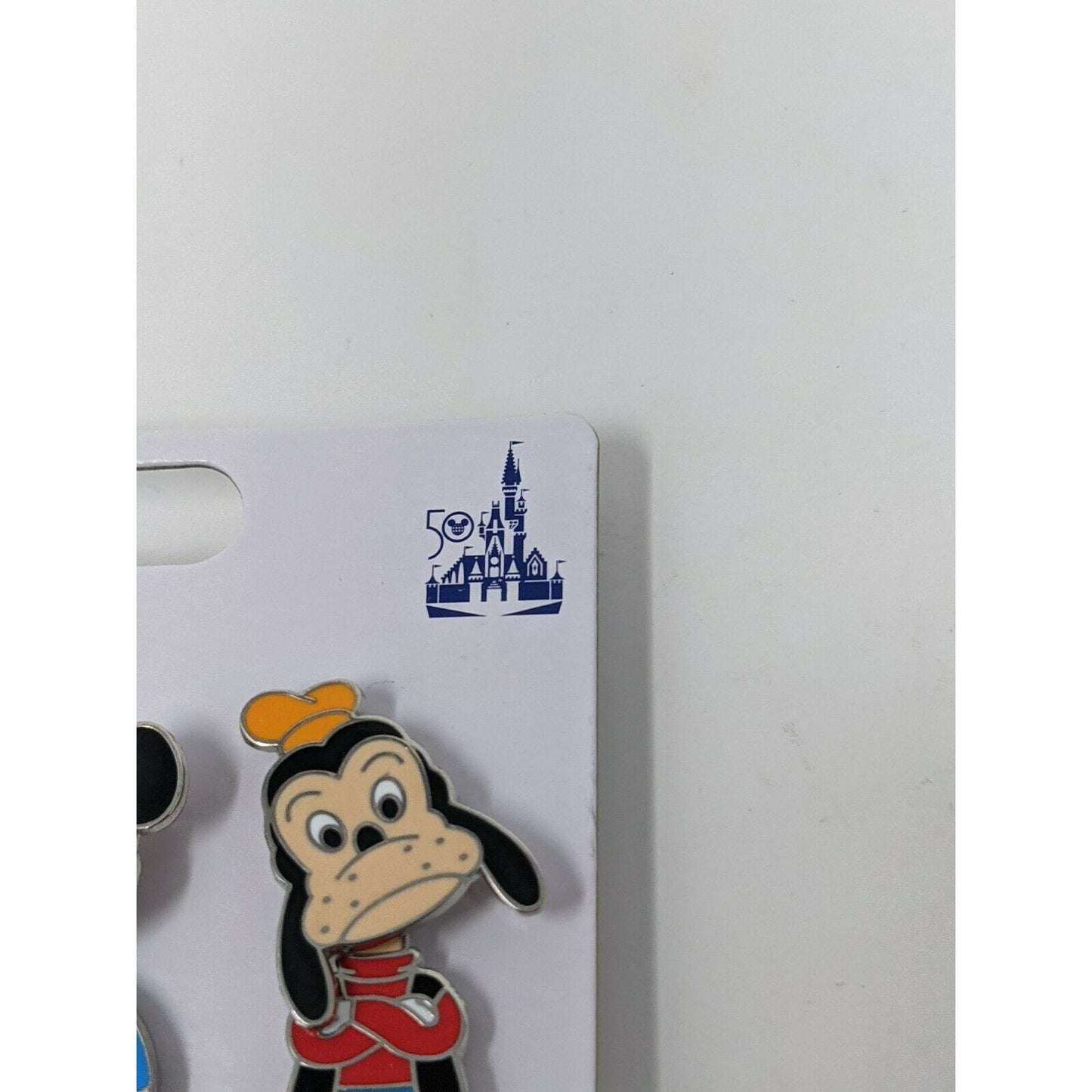 WDW 50th Vault Collection Mickey Donald Goofy Bobblehead Disney Pin Set