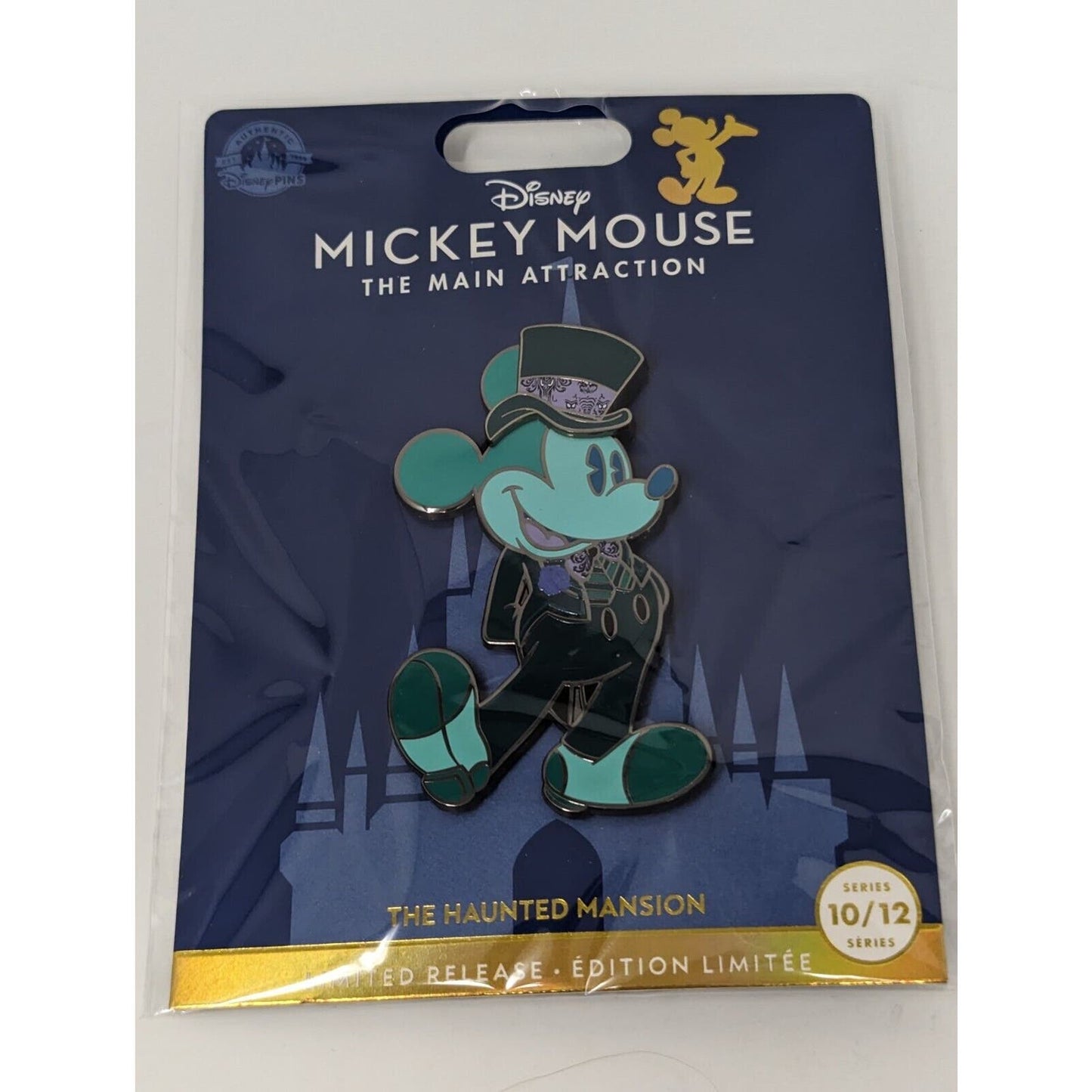 Mickey Mouse The Main Attraction The Haunted Mansion LR Pin 10/12