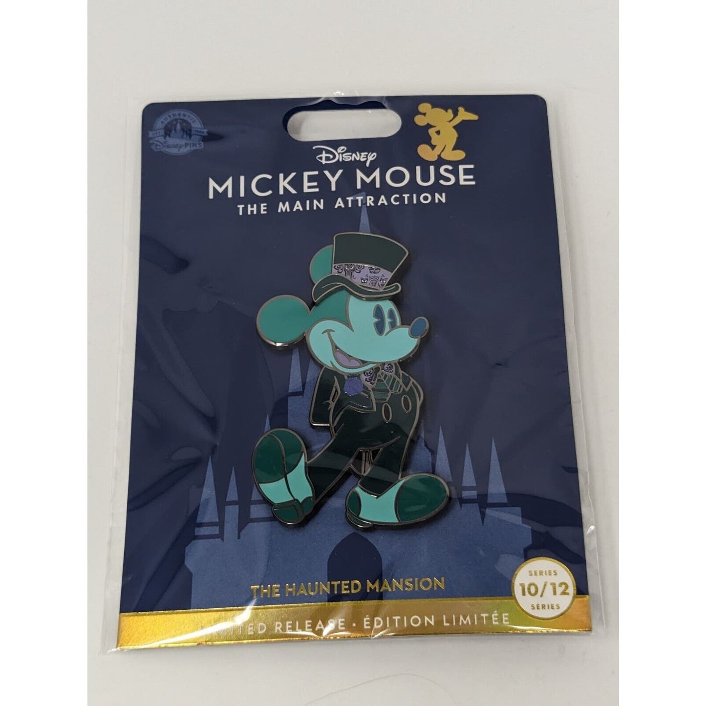 Mickey Mouse The Main Attraction The Haunted Mansion LR Pin 10/12