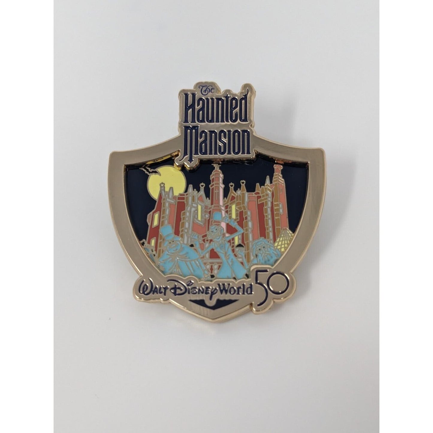 Haunted Mansion WDW 50th Anniversary Opening Day Attractions Disney LE Pin